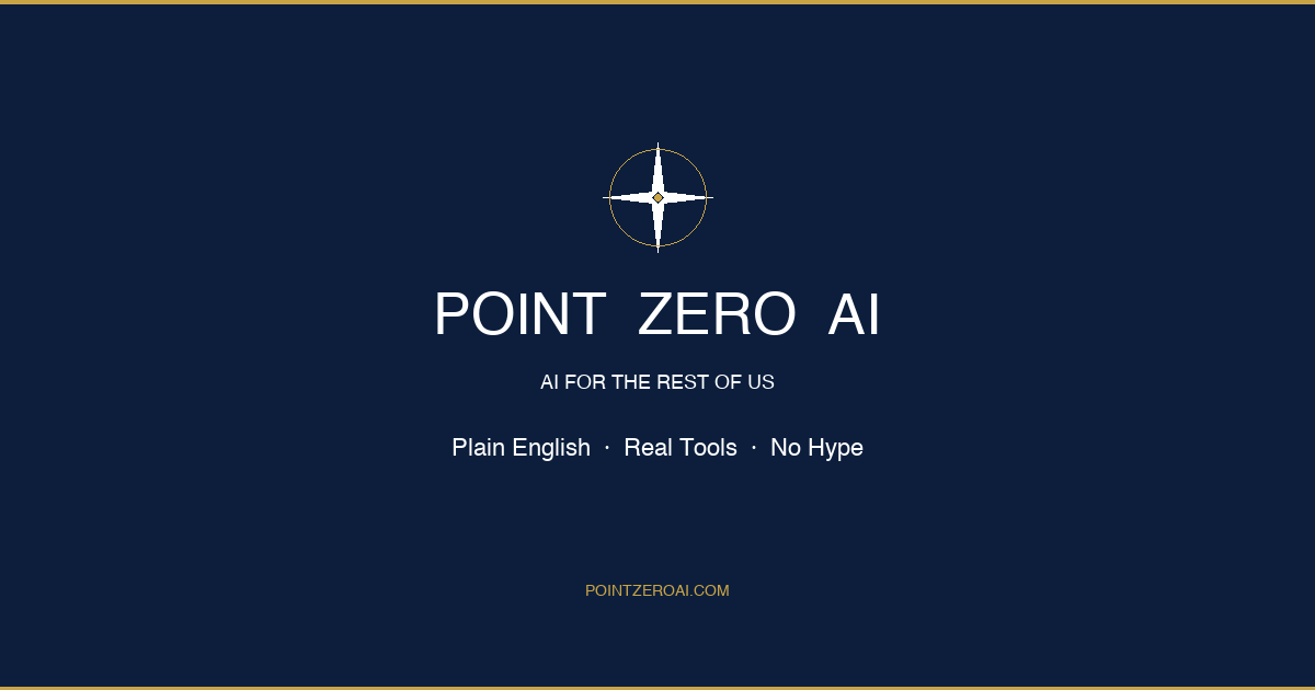Point Ai Image Point Zero AI — A Small Software Studio